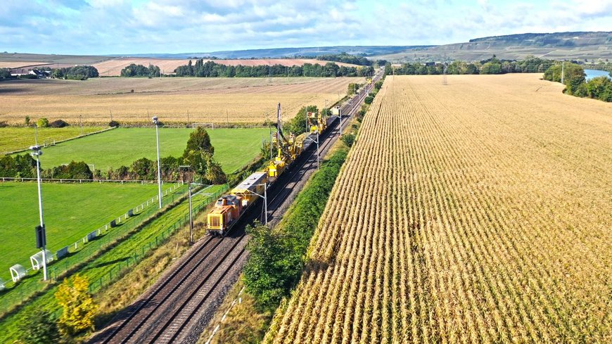 COLAS RAIL AND TSO CATENAIRES SUCCESSFULLY INDUSTRIALISED CATENARY RENEWAL WITH NEW HIGH OUTPUT RENEWAL TRAINS